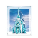 Acrylic Display case Compatible with Lego 43197 Ice Castle Display Box kitdustproof UVResistant Transparent Display case Display case only kit not Included contexts
