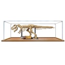 Acrylic 3mm Display box for Lego 76968 Dinosaur Fossils Tyrannosaurus Rex Model Transparent Dustproof Display box Compatible with Lego 76968 Model Model Not Included 3mm