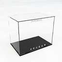 AZIZAT Acrylic Display Case Clear Show BoxDisplay Box for Lego 70670 Ninjago Legacy Monastery Building Model Only Storage Box transparent