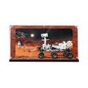 Acrylic Display Case for Lego Technic NASA Mars Rover Perseverance 42158 Showcase Protect Decorate Your Masterpieces with Dustproof Storage Background B