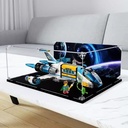 Acrylic Collectibles Display Box for Lego 71460 Space Bus Display Box Block Model Transparent Dustproof Storage Box Display Box Only
