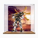 Acrylic Display Box for Lego 71821 Titan Shenlong Mecha Model Transparent Dustproof Display Box Compatible with Lego 71821 Construction kit Model not Included A Background Style