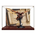 Acrylic Display Box Compatible with Lego 10363 Aircraft Kit Collectible Gift Display Box Organizer Box Only