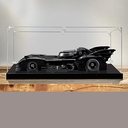 AZIZAT Acrylic Display Case Is Compatible with Lego 76139 1989 Batmobile Building Kit Model Collectibles Dustproof Clear Display Box only Storage Box 3mm