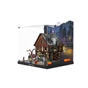 AZIZAT Acrylic Display Case Clear Show BoxDisplay Box for Lego 21341 Witch Sisters Enchanted House Building Block Model Only Storage Box 3mm