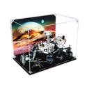 Acrylic Display Case for Lego Technic NASA Mars Rover Perseverance 42158 Showcase Protect Decorate Your Masterpieces with Dustproof Storage 3mm Background