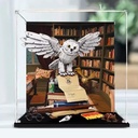 Acrylic Clear Display Case for Lego 76391 Hedwig Display BoxBuilding Block Collectibles Transparent Dustproof Showcase Storage Box Display Box Stand for Only Case Style 2