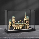 Acrylic Display Clear Collectors Box Compatible with Lego 76415 The Battle of Hogwarts Building Block Model Dust Storage Box Display Box Box Only Style 1