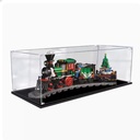 Acrylic Transparent Display Case for Lego 10254 Holiday Trains Model Dustproof Transparent Display Case Showcase 244 118 78 inches Display Case Only 2mm