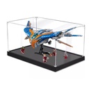 Acrylic Display case for Lego 76286 Escorting Guard Model Dustproof Transparent Collections Display Case Display Box only 2mm
