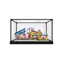 Acrylic Display case for Lego 42620 Tree houses Model Dustproof Transparent collections Display Case display box only White base