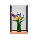 Acrylic Display Case for Lego Icons Wildflower Bouquet 10313 Showcase Protect Decorate Model with Dustproof StorageGifts Transparent B