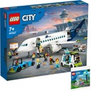 Lego City 60367 Passenger Plane 30639 Dog Park and Scooter Set of 2