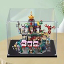 Acrylic Display Clear Collectors Box Compatible with Lego 80036 Lantern City Building Block Model Dust Storage Box Display Box Box Only 3mm