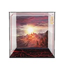 AZIZAT Acrylic Display Case Clear Show BoxDisplay Box for Lego 80010 Bull Demon King Building Model Only Storage Box