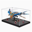 Acrylic Clear Display Case for Lego 76286 Guardians of The Galaxy Model Collectibles Countertop Display Case Gift Dust Box Organizer Display Box only 2mm