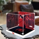 AZIZAT Acrylic Display Case It Is Compatible with Lego 76261 Decisive Battle Model Collectibles Dustproof Clear Display Box only Storage Box 3mm background