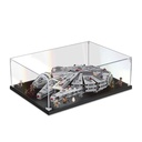 AZIZAT Acrylic Display CaseIts Compatible with Lego 75105 Spacecraft Building Kit Suitable for Model Display Dust Prevention CollectionOnly Display Case