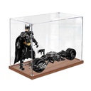 Acrylic Display Case for Lego 76273 BatMan and BatPod Bike Model Sturdy Protection for Your Collectible Model Not Included B3 mm