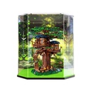 Acrylic Display Case for Lego Ideas Tree House 21318ShowcaseProtect Decorate Model with Dustproof StorageGifts Background L