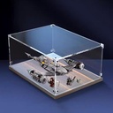 Acrylic Display Clear Collectors Box Compatible with Lego 75325 Starfighter Building Block Model Dust Storage Box Display Box Box Only Style 1