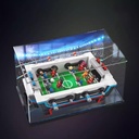 Acrylic Display case for Lego 21337 Table Football Model Dustproof Transparent Collections Display Case Display Box only backspray Model