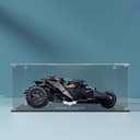 AZIZAT Acrylic Display Case for Lego 76240 Batmobile Building Block Modelsshow Box Collect Dustproof Storage Only Display Boxes Not Models Transparent