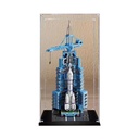 Acrylic Transparent Display Case for Lego Satellite Launching Base Model Dustproof Transparent Display Case Showcase157118275 inches Display Case Only 2mm